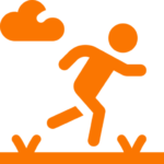 Distressed house problem property icon