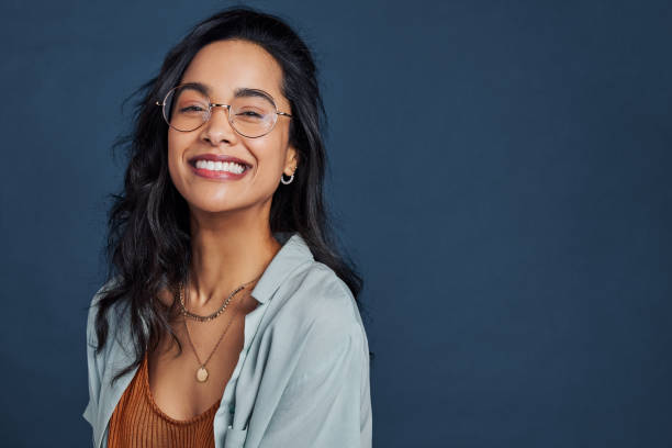 Casual woman smiling profile photo