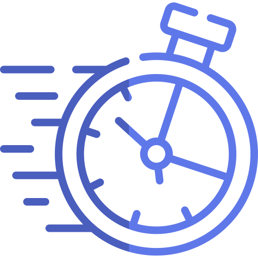 Save time real estate process icon