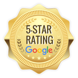 5 star Google rating badge icon 5 star Google rating badge icon